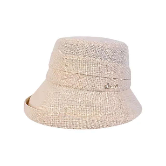 MINGYUANDAILI Polyester-Cotton Blend Bucket Hats Women's-1