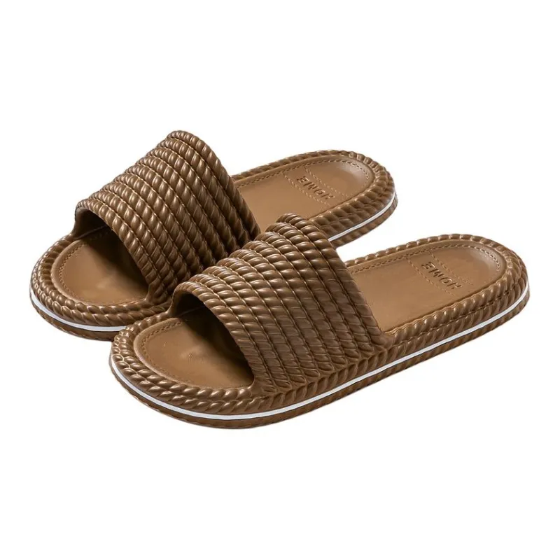LUNNIFEIYA Platform Slippers Summer Home Indoor Bathing Slip Resistant Slippers-2