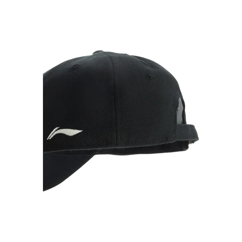 LiNing Basketball Collection Acrylic, Sheep Wool, Cotton Baseball Caps Unisex Black-3