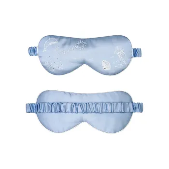 MANITO Minimalist Style Ocean Blue Eye Masks