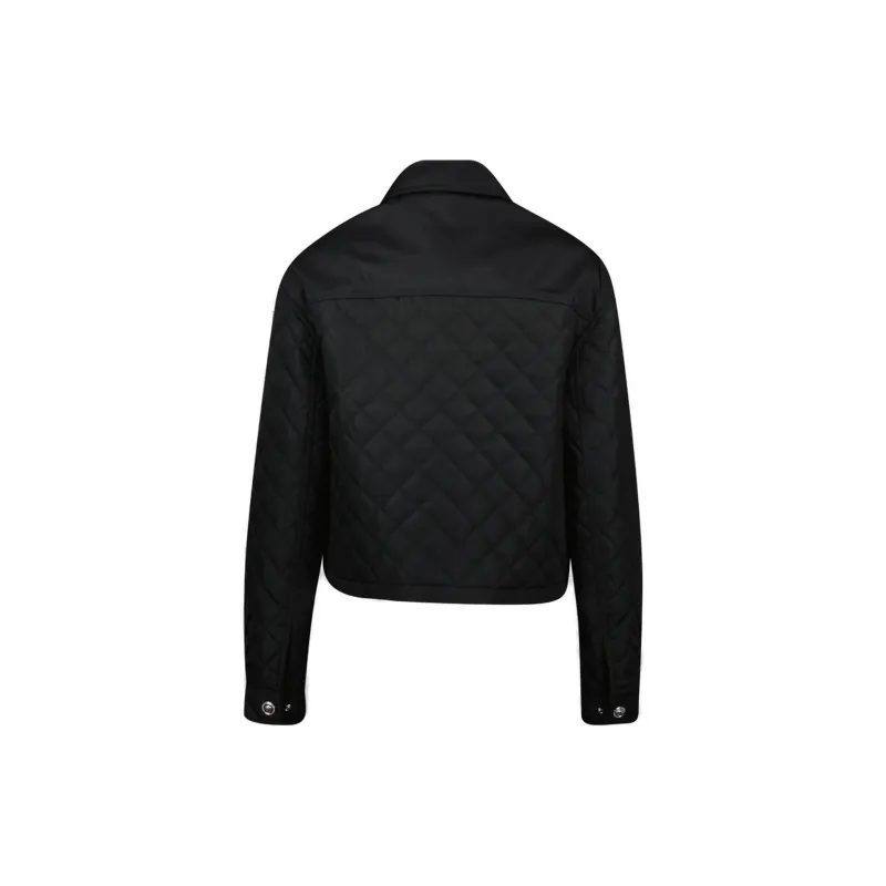 VERSACE COLLECTION Quilted Zipped Puffer Jacket-1
