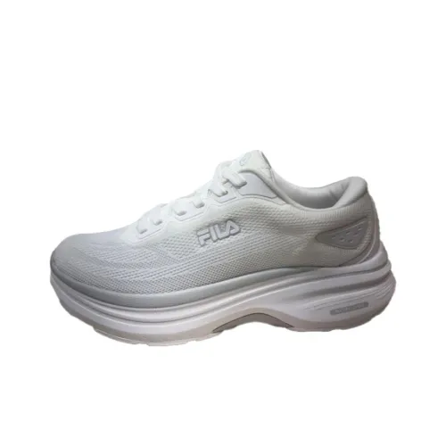 FILA RGB Akimbo Anti Slip Wear Resistant Low Top Casual Shoes Unisex White