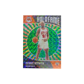 PANINI 2020 21 Bulls Mosaic Large Scale Patch Large Bug Rodman Mosaic Fold Sports Cards 1 Pc