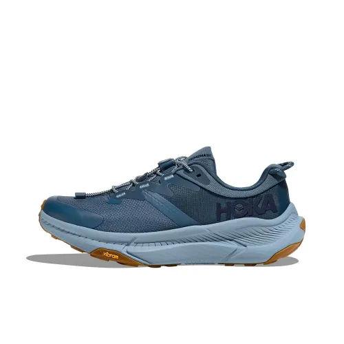 HOKA ONE ONE Transport Anti Slip Wear Resistant Low Top Hiking Shoes Women's Dark Blue