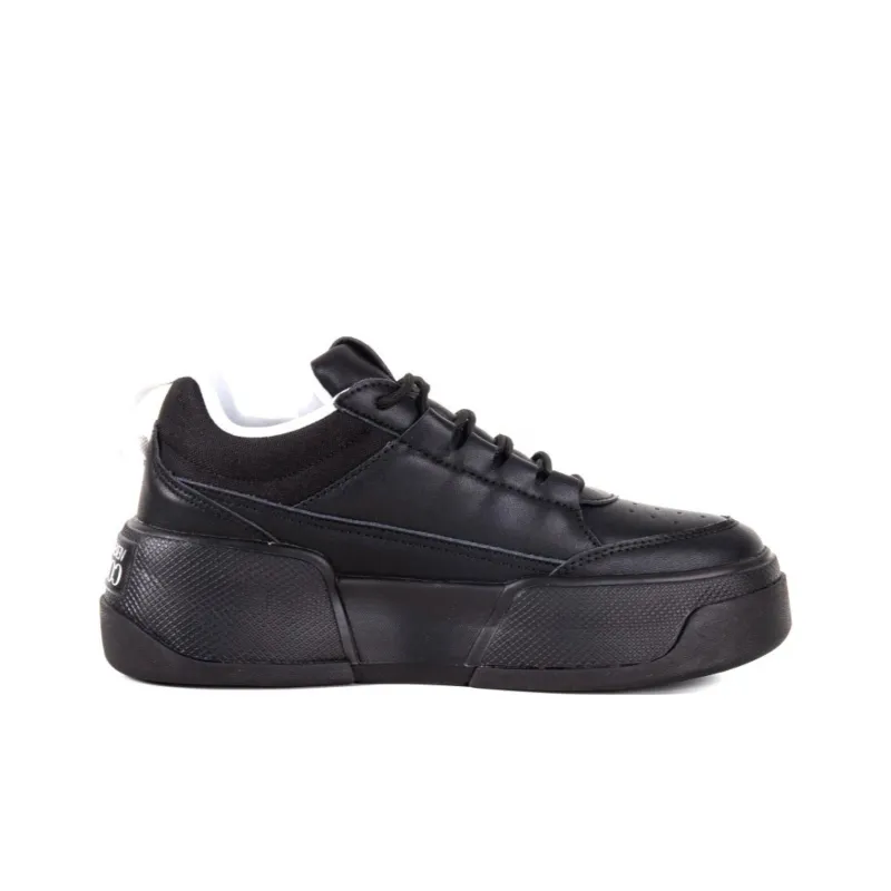 VERSACE JEANS COUTURE Low Top Casual Shoes Women's Black-1