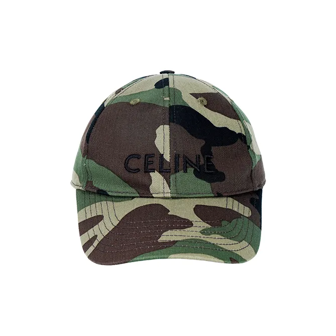 CELINE   Baseball Caps Unisex Camouflage-1