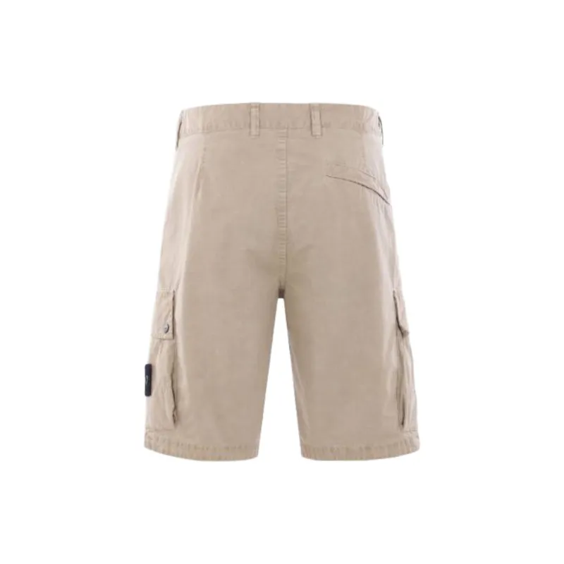 STONE ISLAND Compass Patch Bermuda Shorts-1