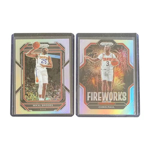 PANINI 2022 23 Sun Bridges Paul Silver Fold Tuck Sports Cards 2 Pcs