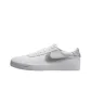 White/Metallic Silver