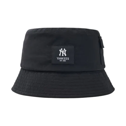 MLB Nylon Bucket Hats Unisex Black