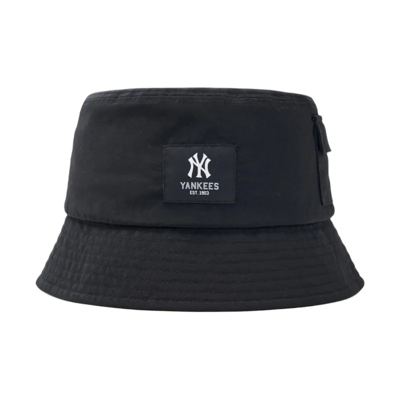MLB Nylon Bucket Hats Unisex Black-0