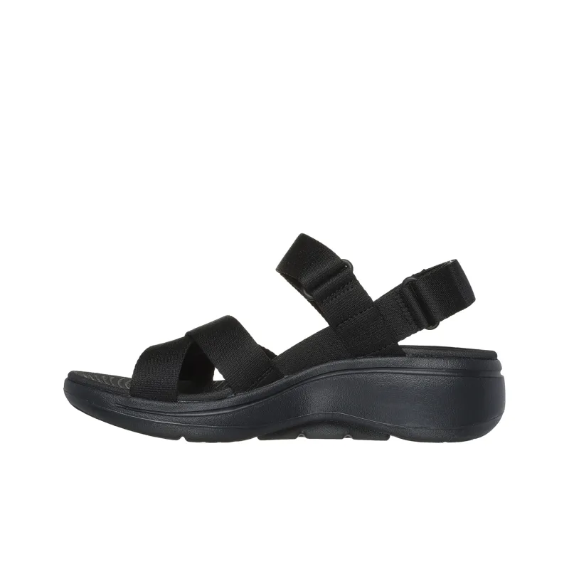 Skechers Go Walk Arch Fit Beach Sandals Women's Black-2