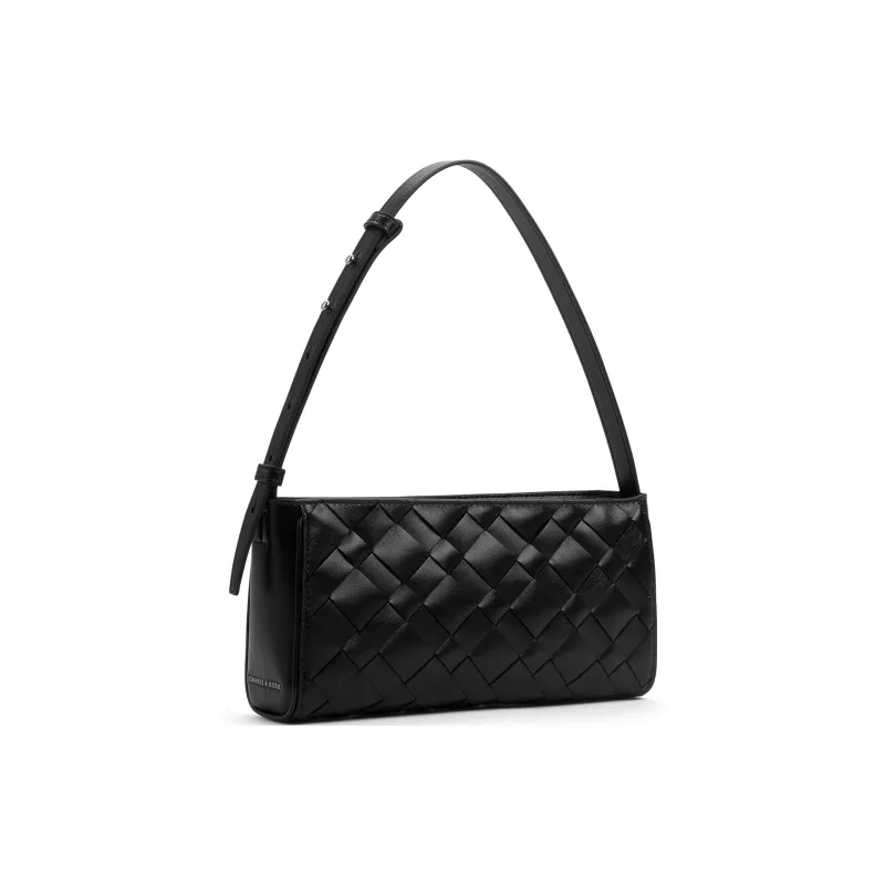 CHARLES&KEITH PU Underarm Shoulder Bag Medium Size Women's Multicolor-14