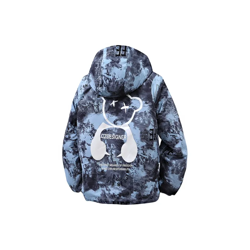 Yalu Jackets Coats Unisex White-3