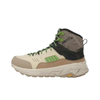 KOLON SPORT Tripod Wear Resistant Waterproof And Breathable Grip Mid Top Hiking Shoes Unisex Brown
