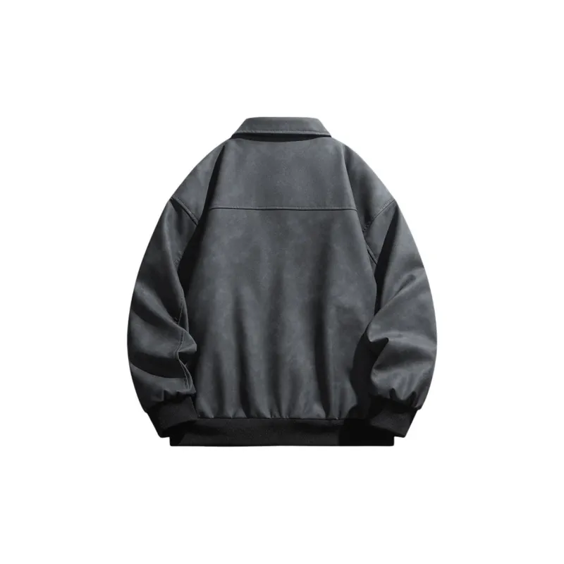 FOR FEAR THAT Leather Jacket Unisex-1