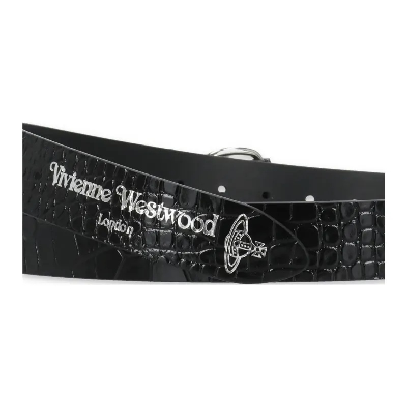 Vivienne Westwood Embossed Charm Belt-1