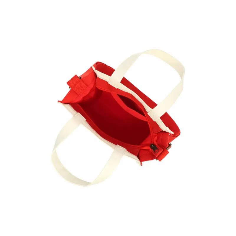 Disney Canvas Bag Shoulder Bag Crossbody Bag Handbag Women's Beige & Red-2