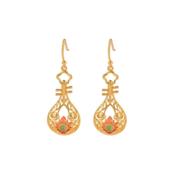 Royal Heaven's Choice Earrings Jasper Unisex