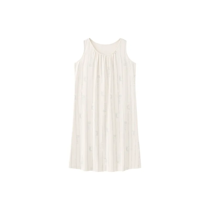 FENTENGCARE Nightgown Women's Apricot-0