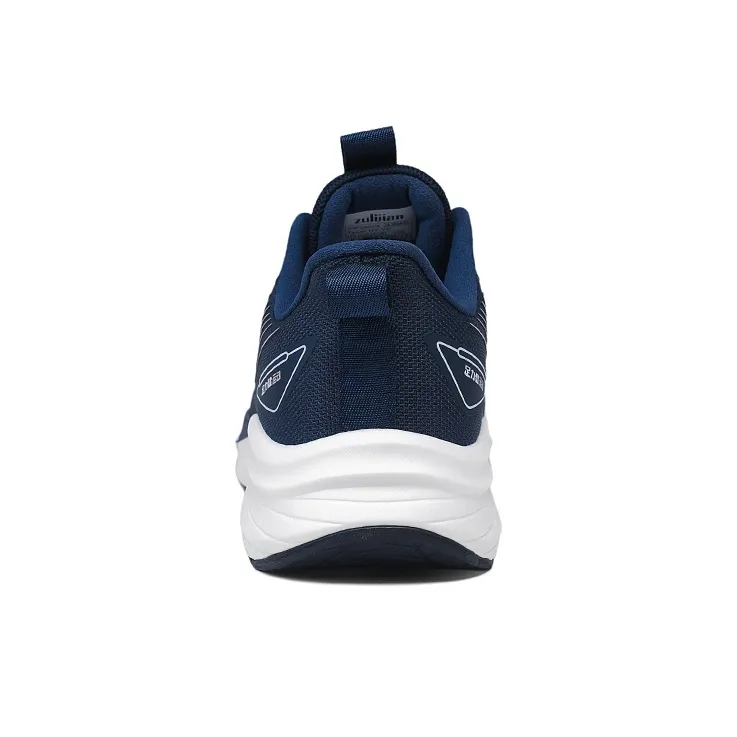 ZULIZ Sports Elderly Shoes Casual Shoes Men Low Top Dark Blue-3