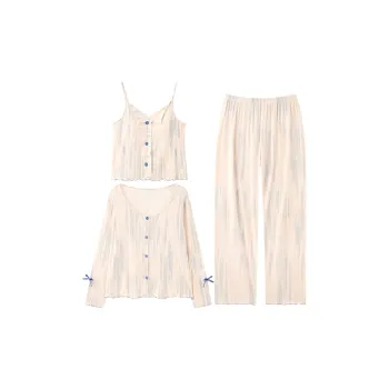 WANANNI Pajama Set Women's Apricot