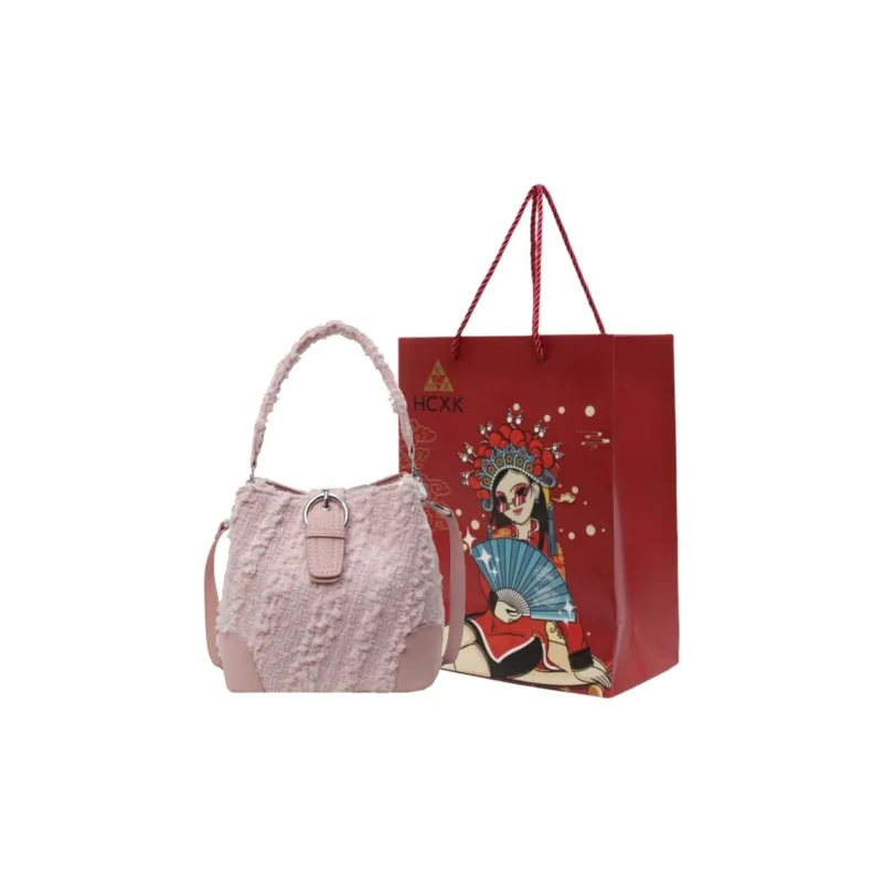 HCXK Fabric Bucket Bags Handbags Women's Multicolor-14