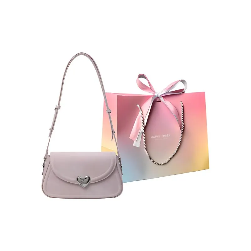 Yalu PU Shoulder Bag, Handbag, Crossbody Bag, Shoulder Bag Regular Women's White/Black/Purple/Pink-6