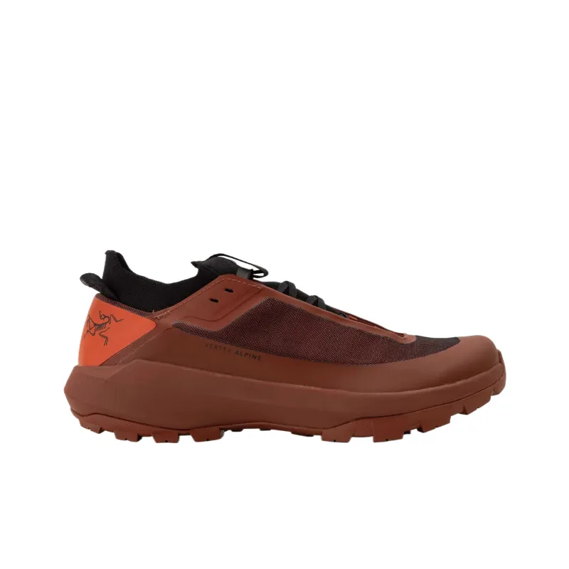 Arcteryx Vertex Alpine Abrasion Resistant Low Top Hiking Shoes Men's Dark Burgundy-1