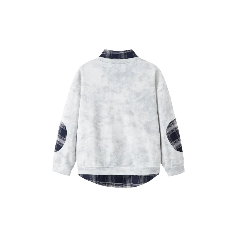 HOKLV Sweatshirts Unisex White-1