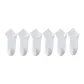 Ankle Socks-6 Pairs, White