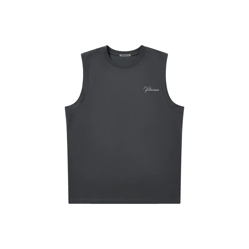 Vitocano Tank Tops Unisex White-10
