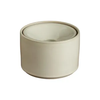 HANNICOOK Ashtrays Beige Yellow
