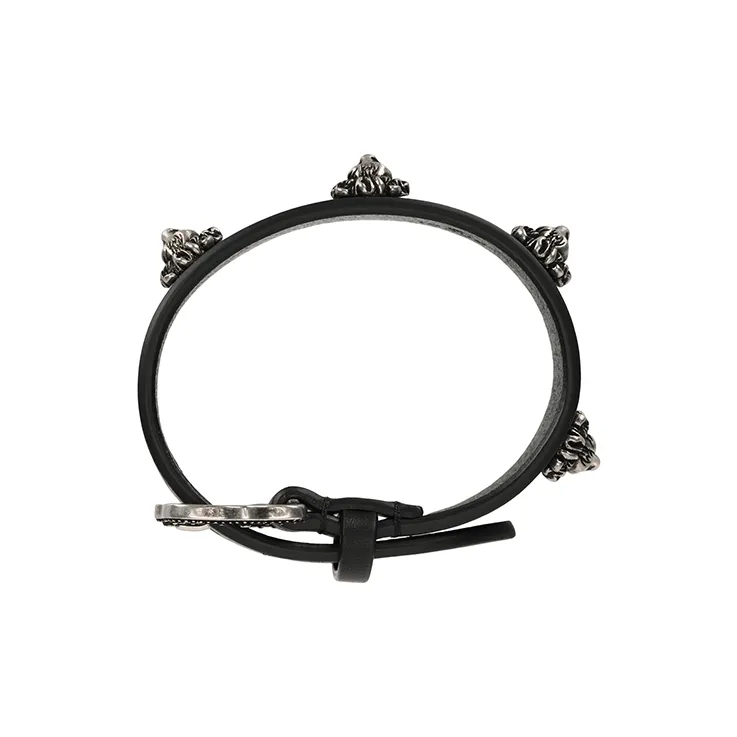 GUCCI Leather Wristbands Women's-3