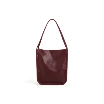COCOEVA Cow Leather Shoulder Bag Regular Women's Ancora Red/Black