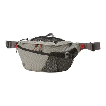 KOLON SPORT Nylon Crossbody Fanny Pack Unisex Light Umber