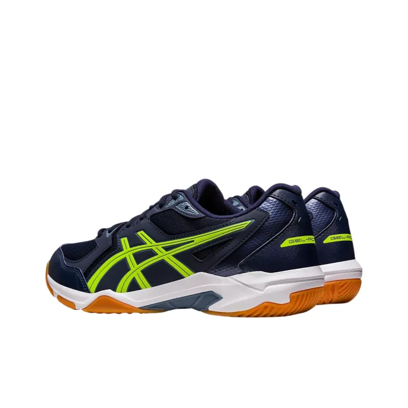 Asics Gel-Rocket 10 Anti-Slip Wear-Resistant Low-Top Casual Running Shoes Unisex Blue-3