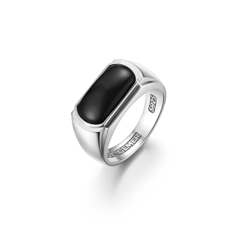 IDEAGEMER Jade Rings Men-4
