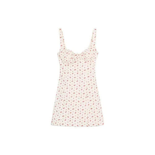 ZARA Trf Slip Dresses Women's Brown