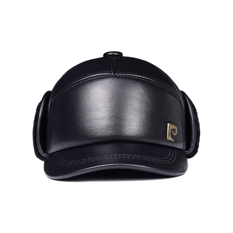 PIERRE CARDIN Cowhide Sheepskin Polyester Baseball Caps Men's-2