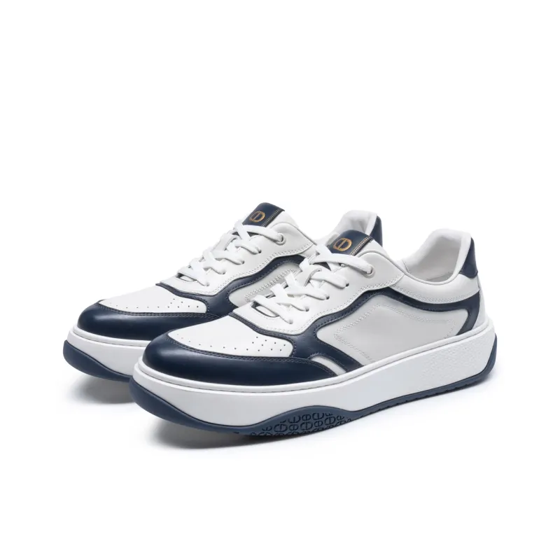 Chrisdien Deny Wear-Resistant Height Increasing Low-Top Skateboard Shoes Men's-10