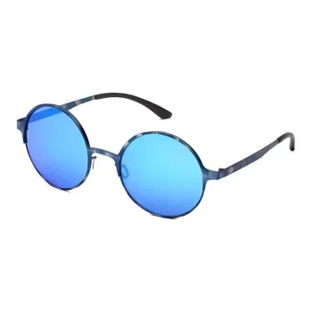 Adidas Metal Round Sunglasses Women's Blue
