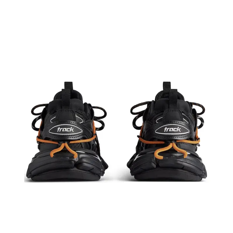 Balenciaga Track Trail Low Top Casual Shoes Men's Black-5