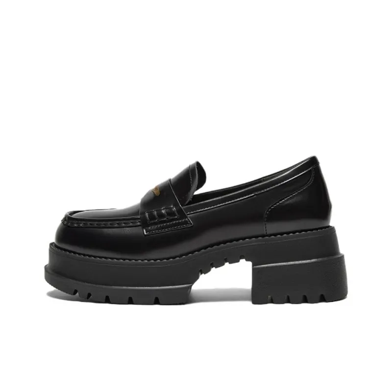 BASTO Loafers Women's Solid Color-6