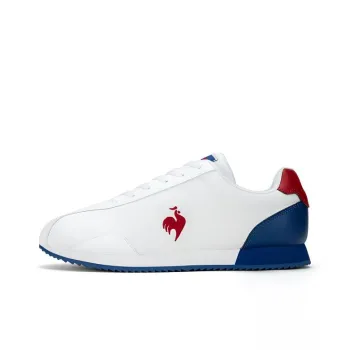 Le Coq Sportif Non slip Lightweight Low Top Casual Shoes Unisex White Red Blue