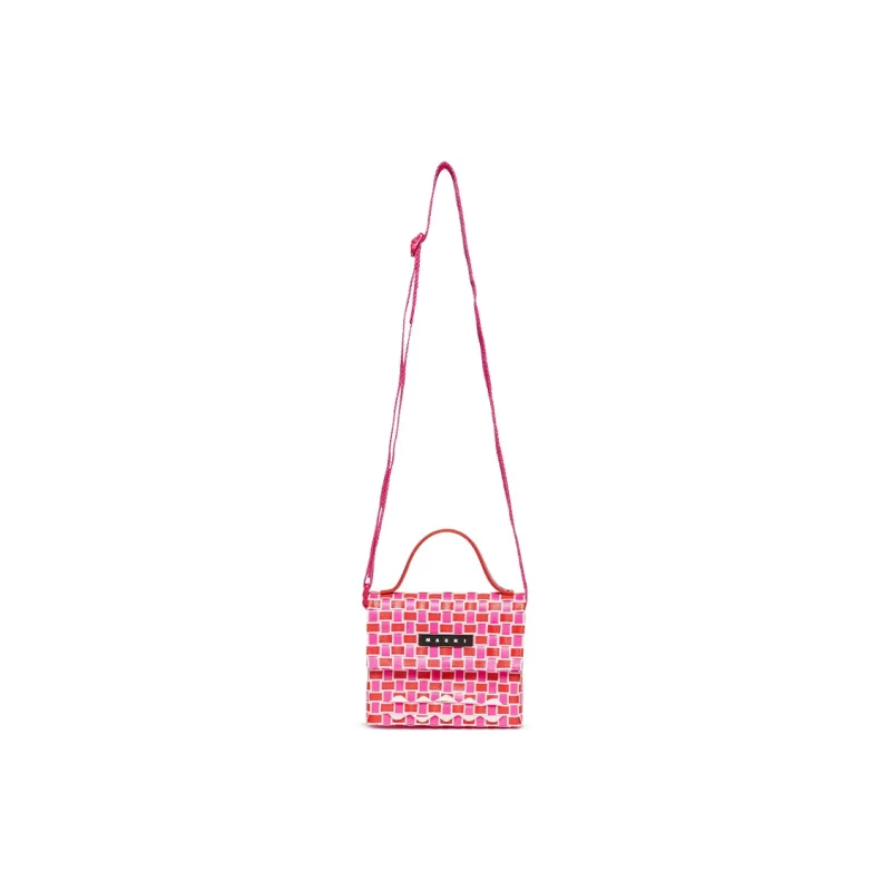MARNI Polypropylene Pp One Shoulder Handbag Kids' Fuchsia & Pink & Bright Red-0