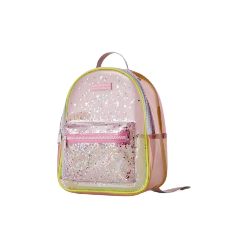 ZARA Polyurethane Backpack Mini Kids' Multicolor-1