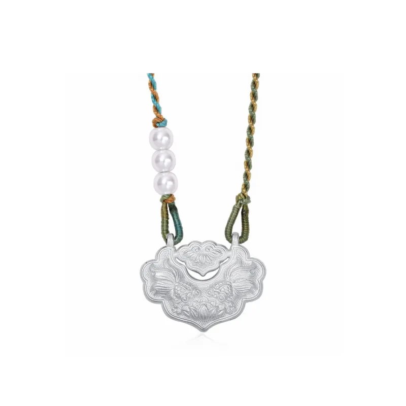 KING TAI SANG 999 Fine Silver Necklaces Unisex-0