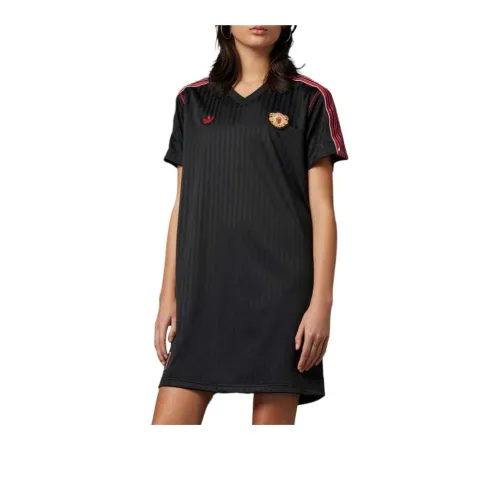 Adidas SS25 Short Sleeved Dresses Women's Black
