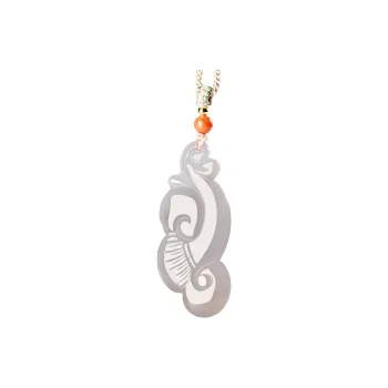 KUNYUYAO Hetian Jade Pendants White Jade Unisex